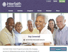 Tablet Screenshot of interfaithmilw.org